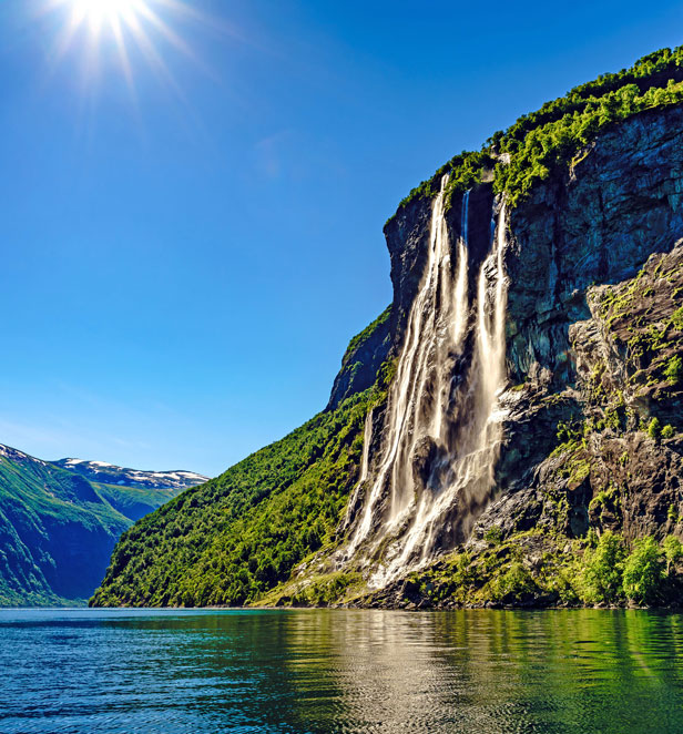 Seven Sisters Waterfall, Norway