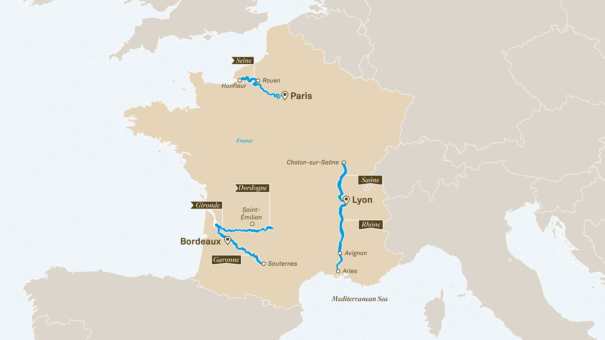 Luxury River Cruises France 2025-2026 | North & South - Scenic