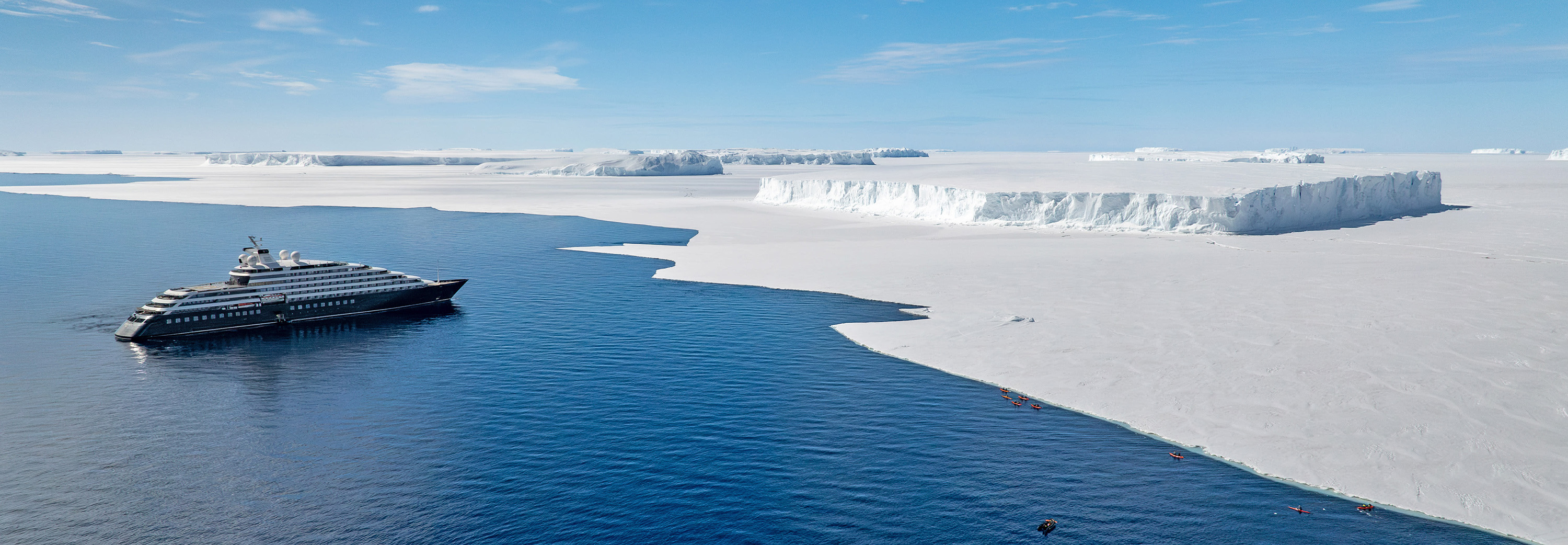 Scenic Eclipse in Commonwealth Bay, East Antarctica