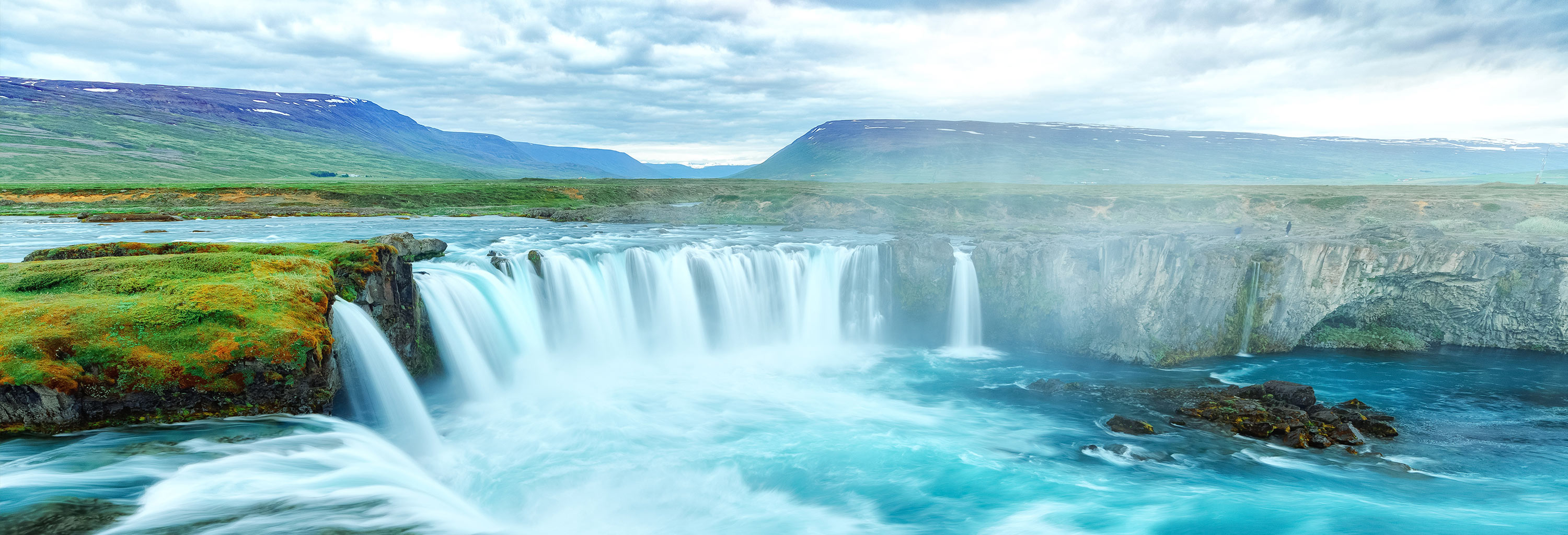 Marvel Iceland’s Goðafoss Waterfall