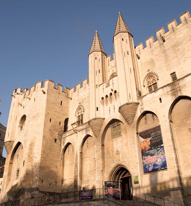 Popes Palace, Avignon, France