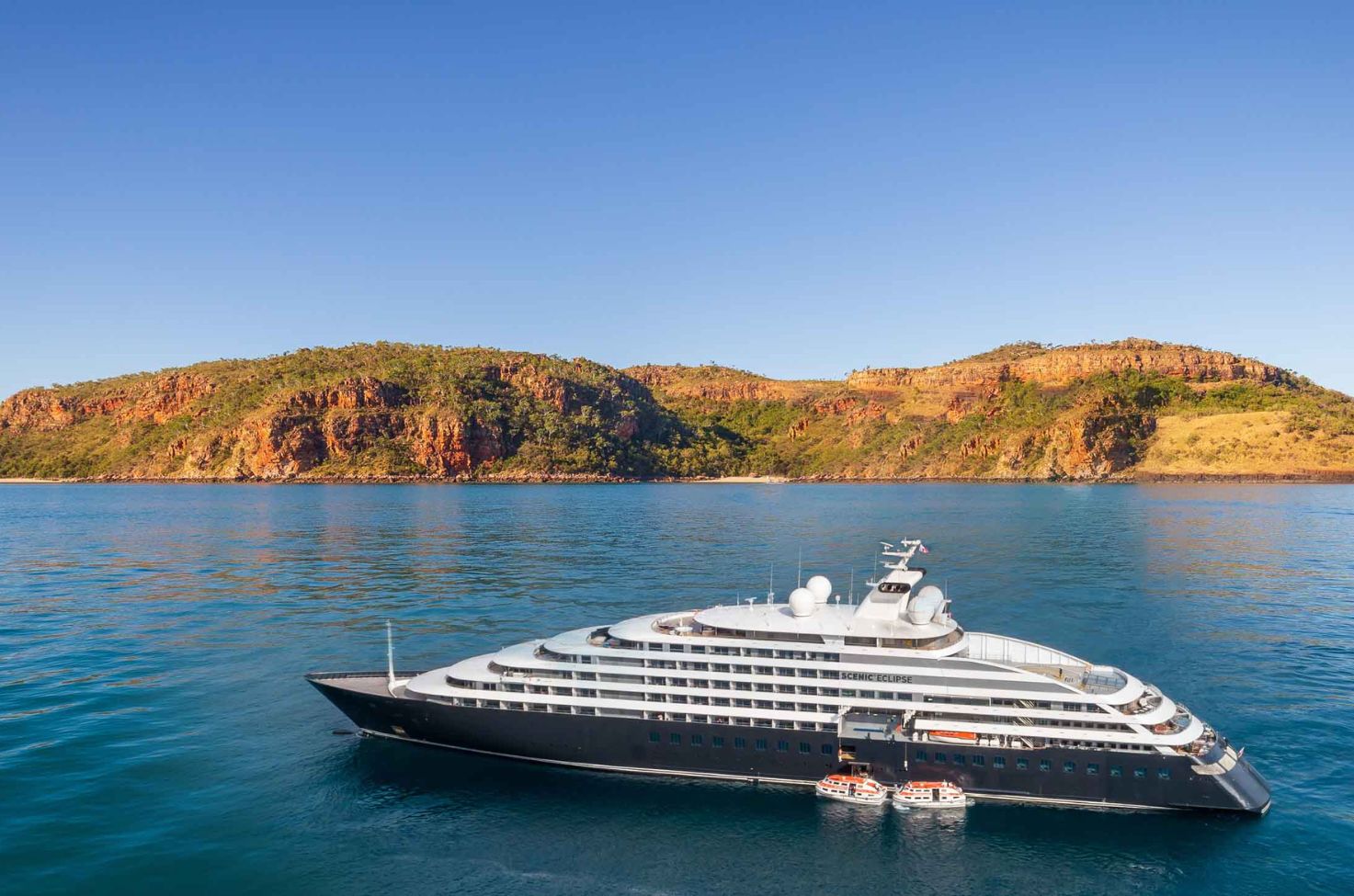 Scenic Eclipse at the Prince Frederick Harbour in the Kimberley